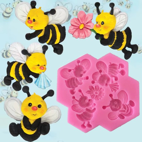 Bee silicone mould for - bee,