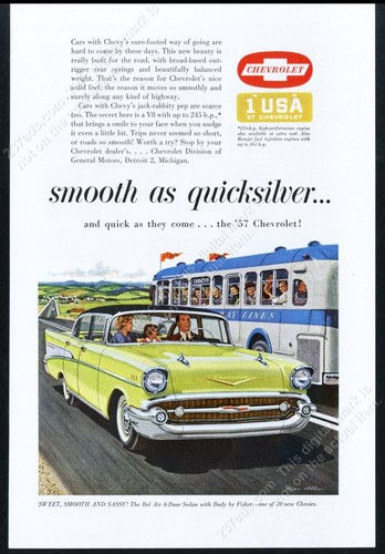1957 chevrolet bel air sedan - chevrolet,