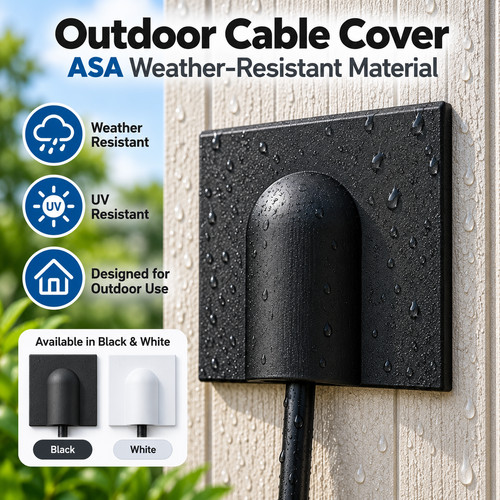 Brick buster plate - cable, wall