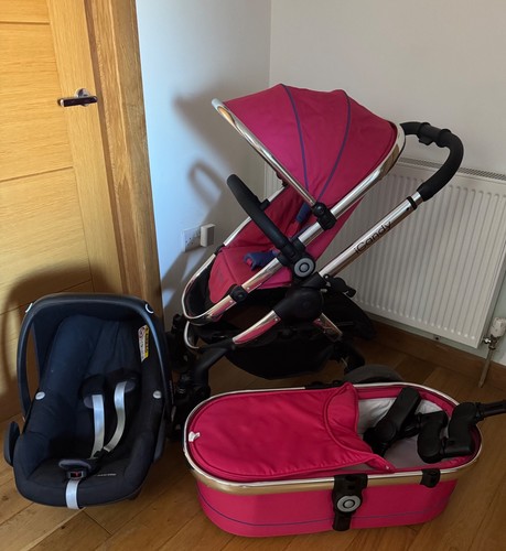 Icandy peach pram - peach, 4