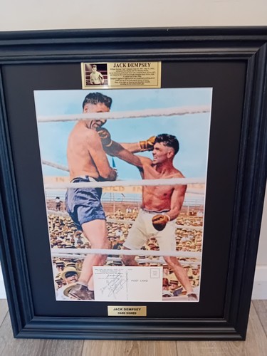 Jack dempsey autograph - jack,