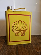 Shelll petrol can brass - shelll,