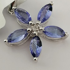 AA Tanzanite & White Topaz