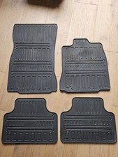 Genuine Jaguar XJ  X351 Rubber Floor Mats - Full Set Of 4 - Hardly Used