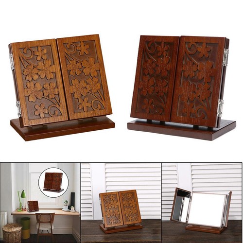 Wooden style desk cosmetic - wooden,