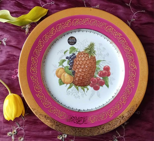 Beautiful plate fruits limoges - beautiful,