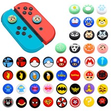 2X Silicone Thumb Grip Cover Case Joystick Caps For Nintendo Switch NS Lite Oled