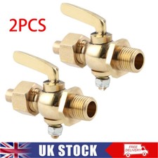 2PCS VINTAGE MOTORCYCLE BRASS