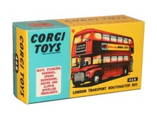 Corgi toys box repro 468 london transport routemaster bus