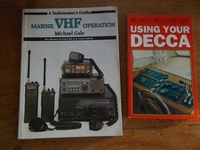2 vintage books MARINE VHF