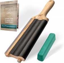 BeaverCraft LS5P1 hook spoon carving tool strop with polishing compound