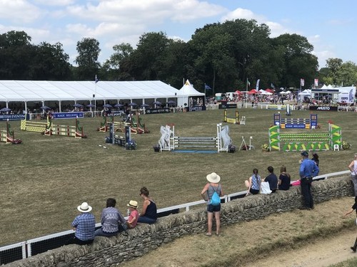 Photo 6x4 showjumping arena - showjumping,