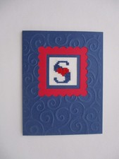 Handmade Greeting Card Cross
