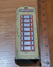 VINTAGE DINKY TOYS PRE WAR TELEPHONE BOX