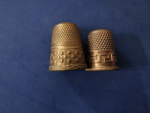 Brass thimbles - 2,