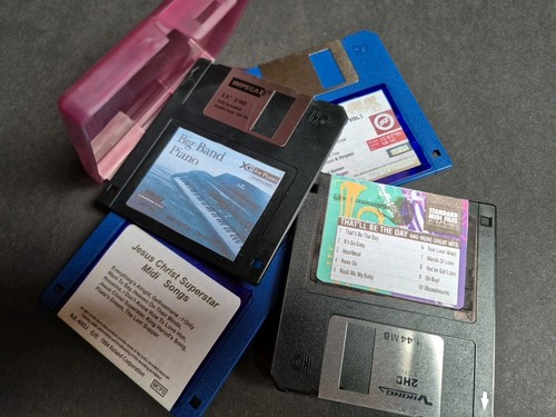Midi song files - midi, floppy