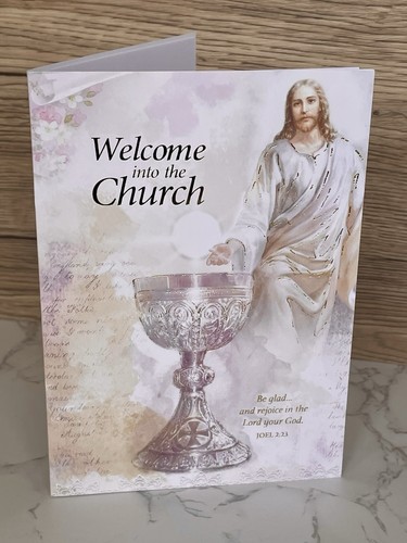 Adult welcome the church - welcome,