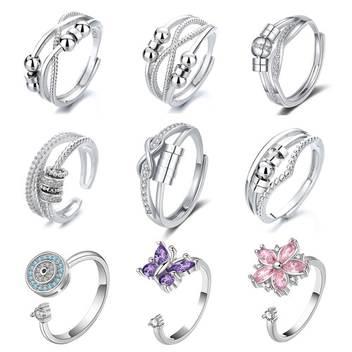 Anxiety ring 925 sterling - anxiety,