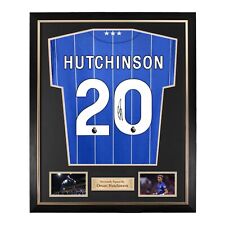 Omari Hutchinson Signed Ipswich Town 24/25 Home Shirt- Deluxe Framed