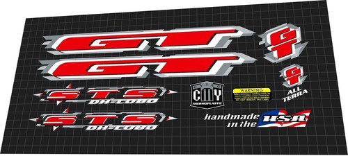 1998 sts lobo decal - sts-dh, set