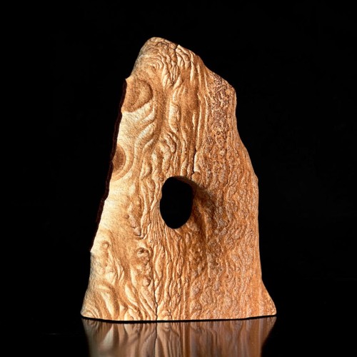 Sandstone arch sculpture - sandstone,