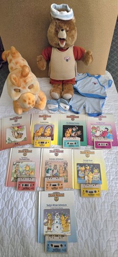 1980s teddy ruxpin grubby - teddy,