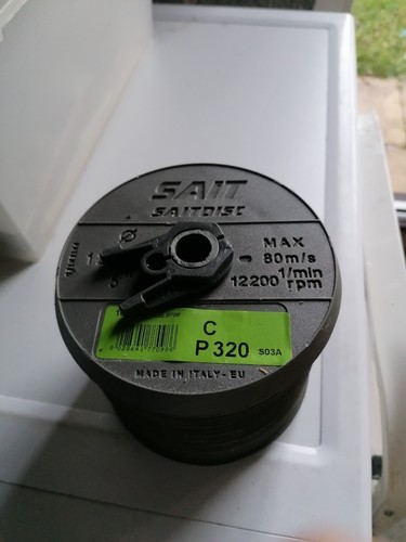 Sanding discs 125 22mm - sanding, 320g