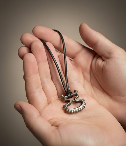 Medieval amulet pendant - medieval,