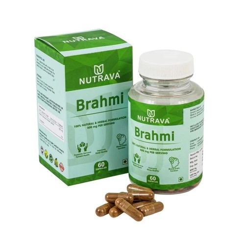 Nutrava brahmi capsules - nutrava,