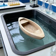 Mini DIY Boat Model Bookcase