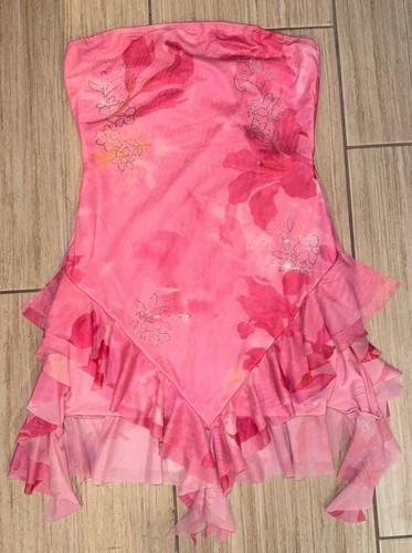 Shein pink floral mesh - shein,