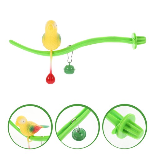 Parakeet plastic bird - plastic,