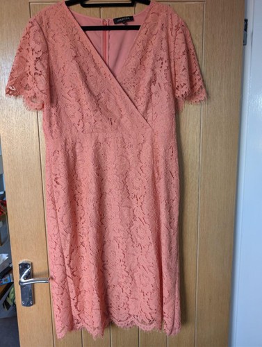 Jaeger coral peach - peach, dress