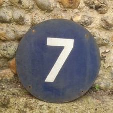 Antique Railway Enamel Sign