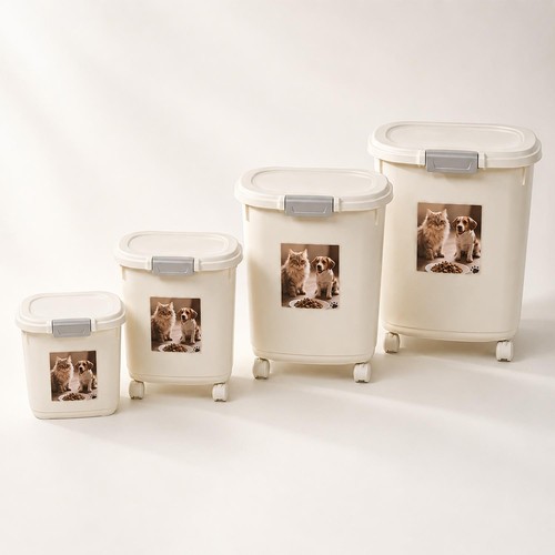 Dry pet food storage - storage, container