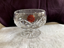 Beautiful  WEBB Continental  Hand Cut Lead Crystal  FOOTED BOWL