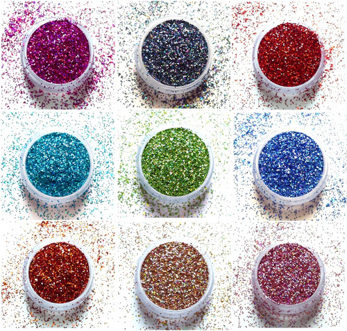 Nail art glitter - ultra, fine