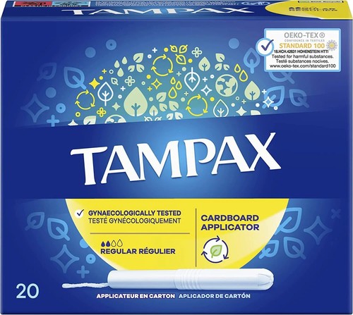 Tampax regular tampons - tampons, with