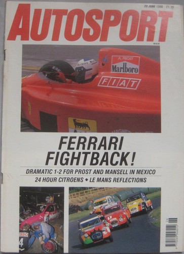 Autosport magazine june - autosport, 28