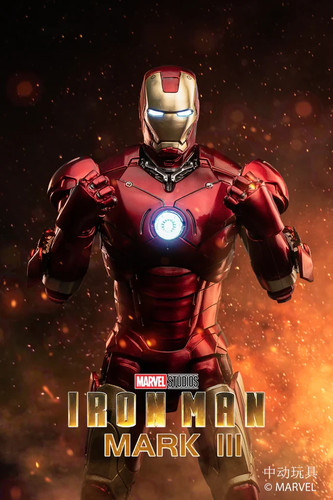 Marvel iron man mk3 - marvel, led-light