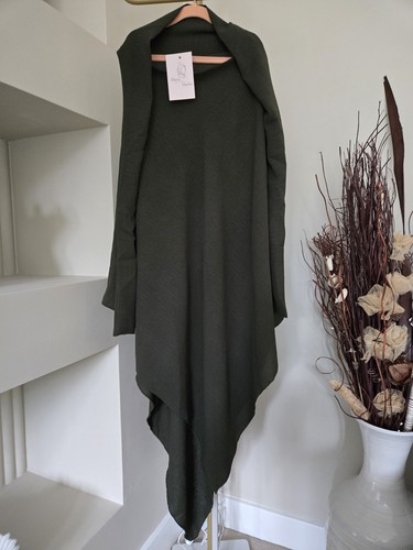 New khimar crepe forest - new,