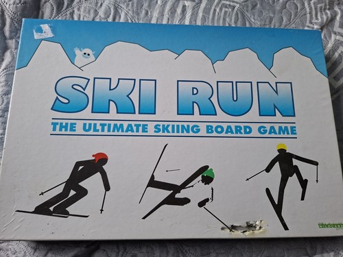 Ski run board game - ski,