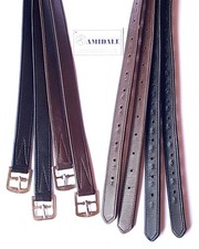 Amidale Stirrups Leather Sizes 48" 54" 61" Black and Brown Colour BNWT