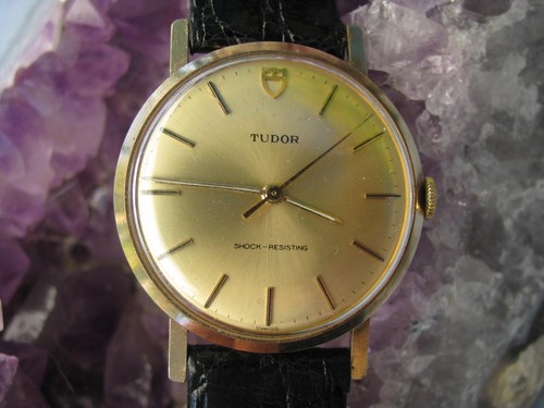 Vintage rolex tudor solid - vintage, 9k