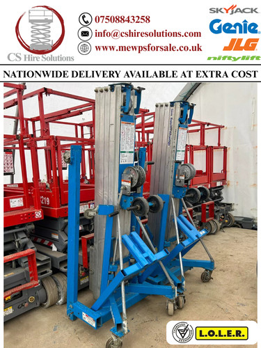Genie sla20 material lift - lift, with