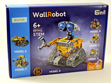 Wall-E Construction Toy Robot Remote App Control RC Build Technic-style Ikuper