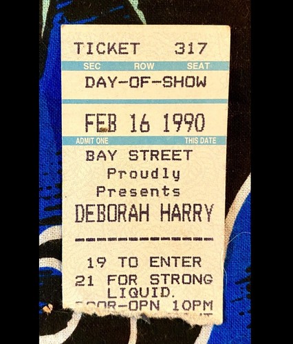 Deborah harry blondie bay - -,