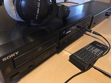 SONY CDP-507 ESD / CD PLAYER WITH ORIGINAL REMOTE.SUPER CLEAN WORKING...