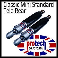 Classic Mini Standard Rear Telescopic Shock Absorbers Protech Shocks Damper  