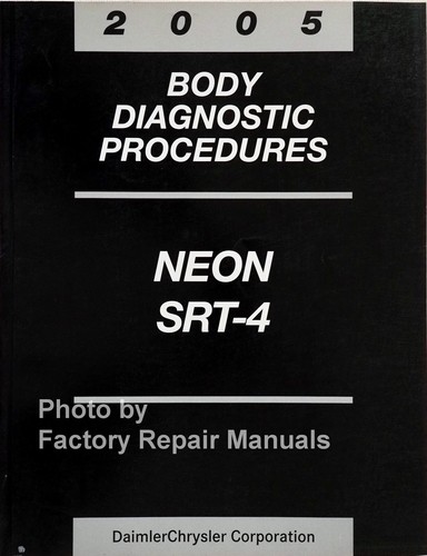 2005 dodge neon and srt - srt-4, body